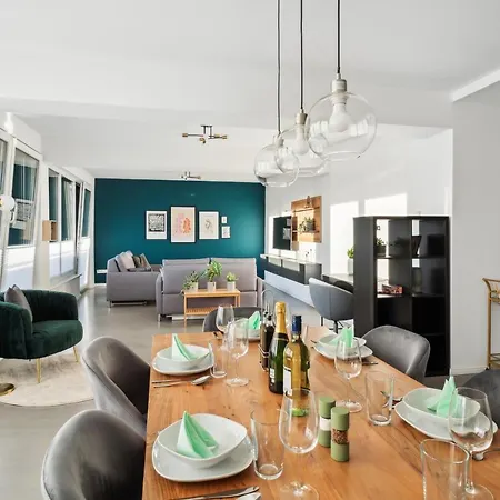 Lejlighed Design-apartment - Zentrum - 2 Balkons - 118m2 - Netflix