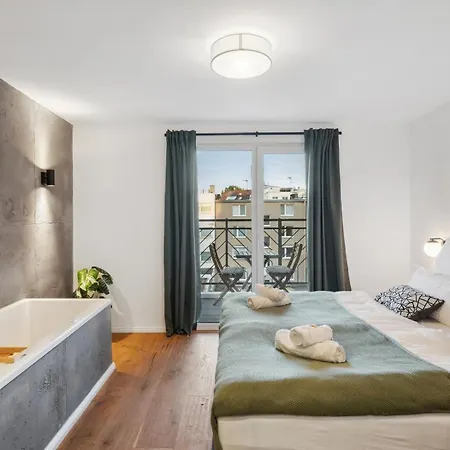 Design-apartment - Zentrum - 2 Balkons - 118m2 - Netflix Apartament Bochum